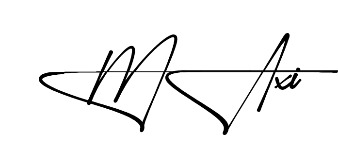 Maxi name signature writing style