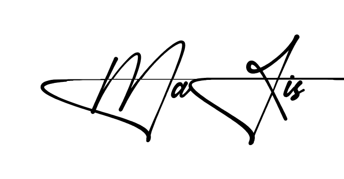 Maxi S name signature writing style