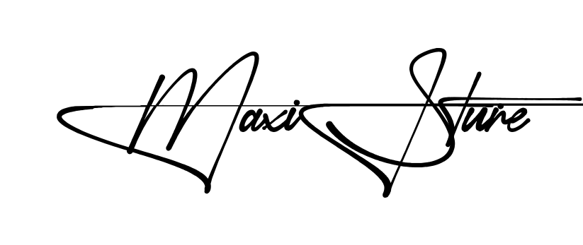 Maxi Signature name signature writing style