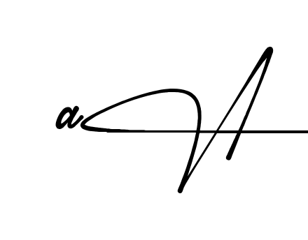 Aa signature PNG download preview