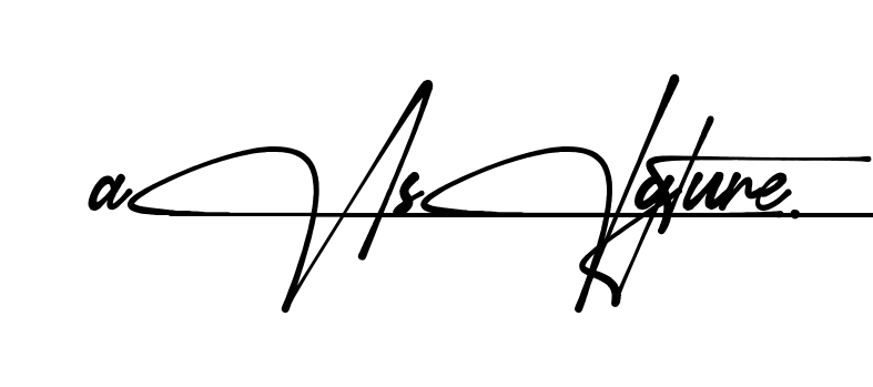 Aa Signature signature PNG download preview