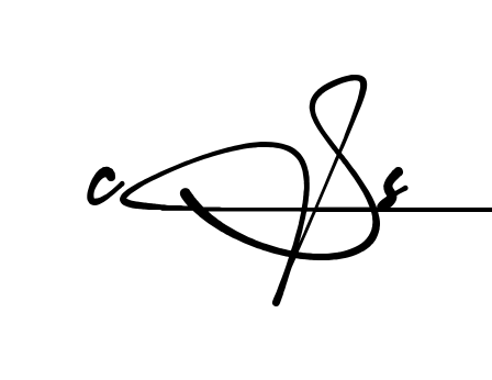 Cs S signature PNG download preview