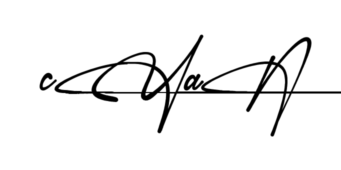 Cyan signature PNG download preview