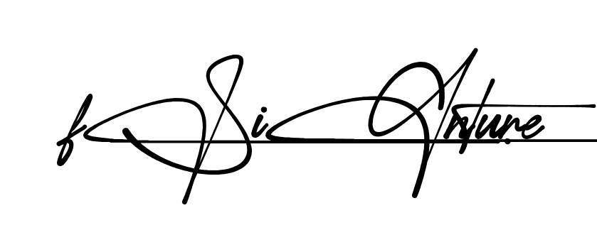F Signature signature PNG download preview
