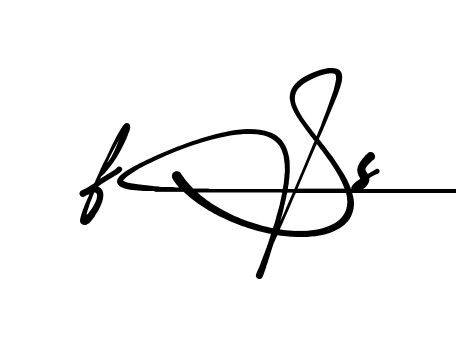 Fs S signature PNG download preview