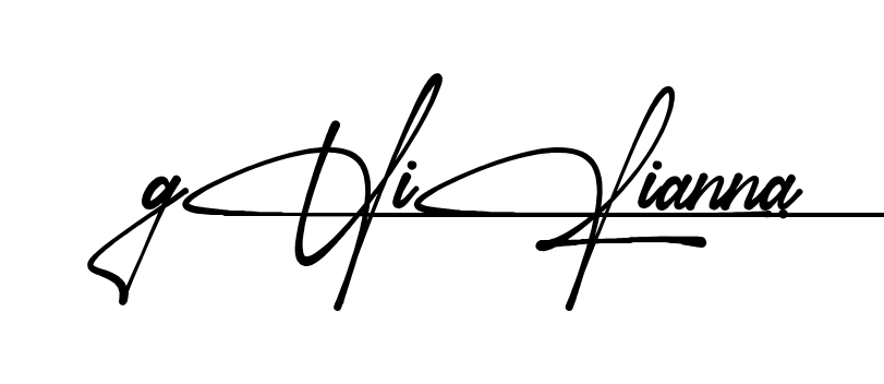 Guilianna signature PNG download preview