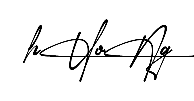 Huong signature PNG download preview