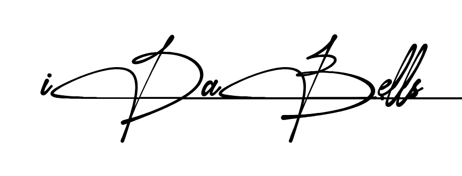 Idabell S signature PNG download preview