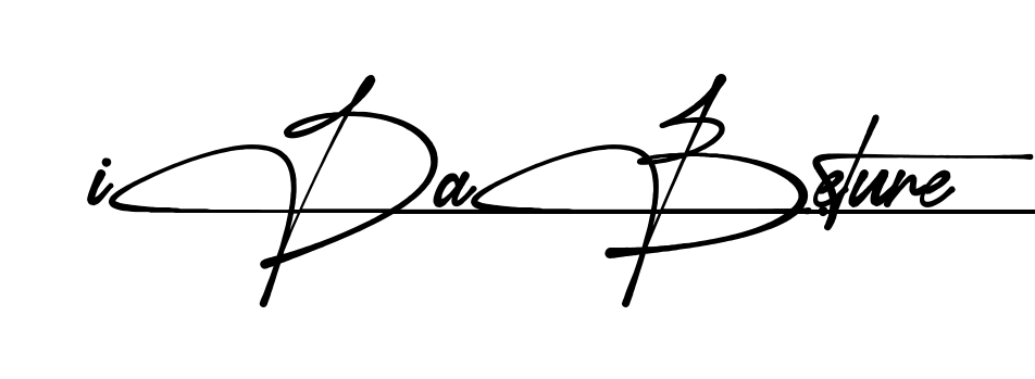 Idabell Signature signature PNG download preview
