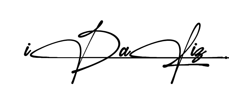 Idaliz signature PNG download preview