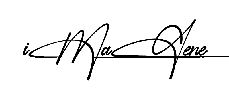 Imagene signature PNG download preview