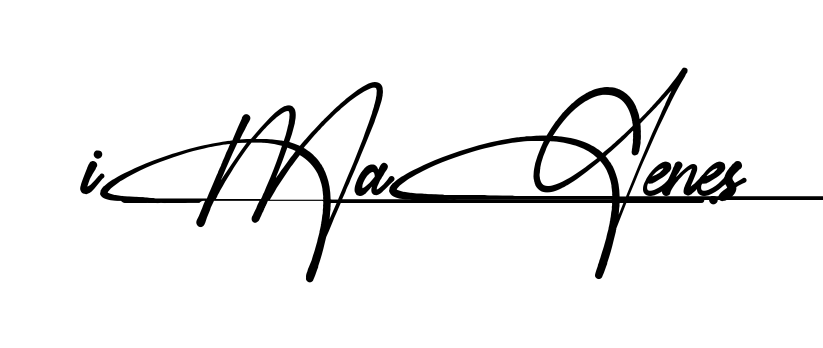 Imagene S signature PNG download preview