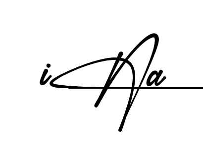 Ina signature PNG download preview