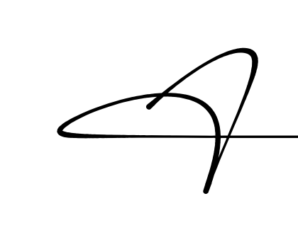 J signature PNG download preview