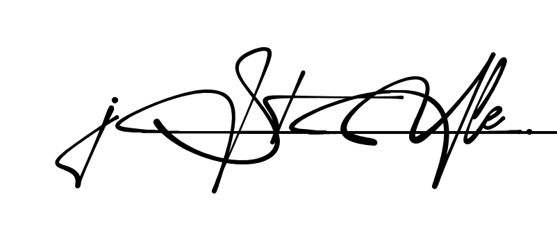 J Style signature PNG download preview