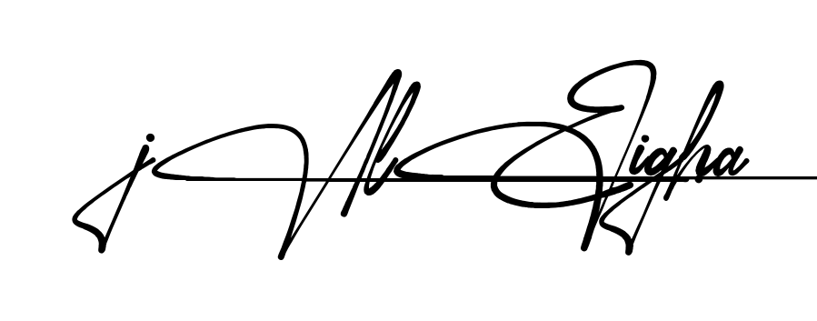 Jaleigha signature PNG download preview
