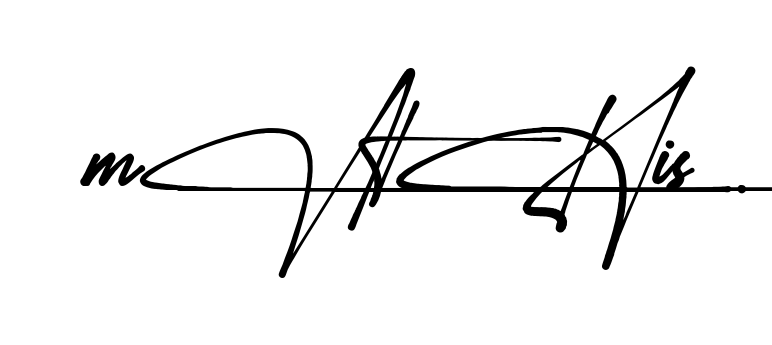Mathis signature PNG download preview