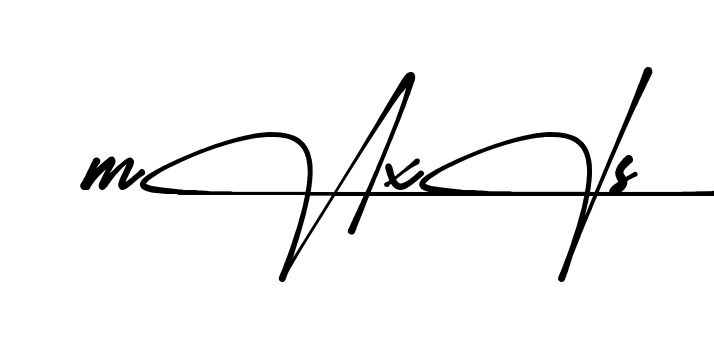 Maxi S signature PNG download preview