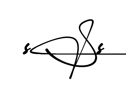 Ss S signature PNG download preview
