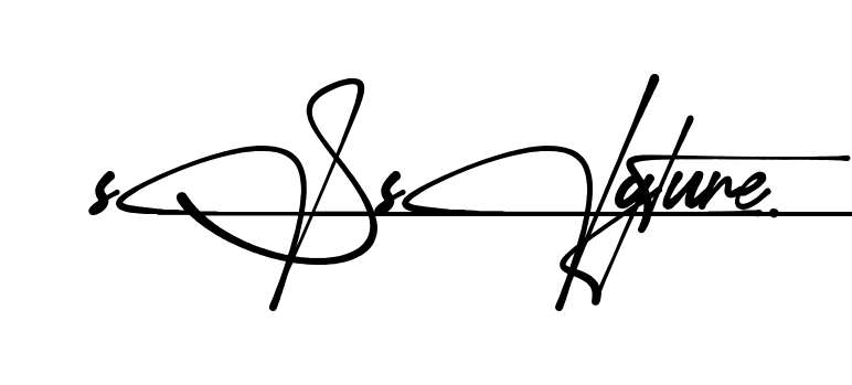 Ss Signature signature PNG download preview