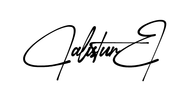 Calista Signature signature without background preview