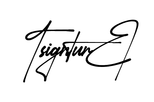 F Signature signature without background preview