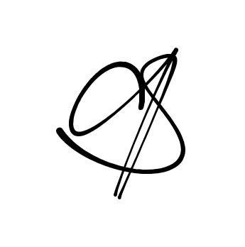 G S signature without background preview