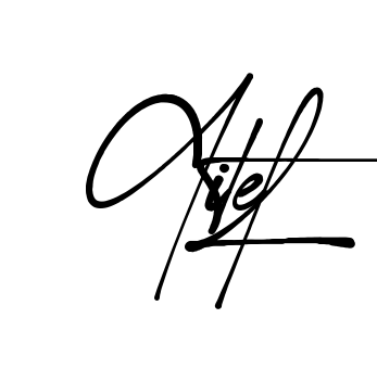 Gitel signature without background preview
