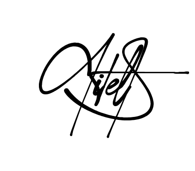 Gitel S signature without background preview