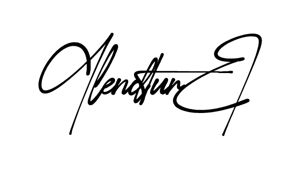 Glenda Signature signature without background preview
