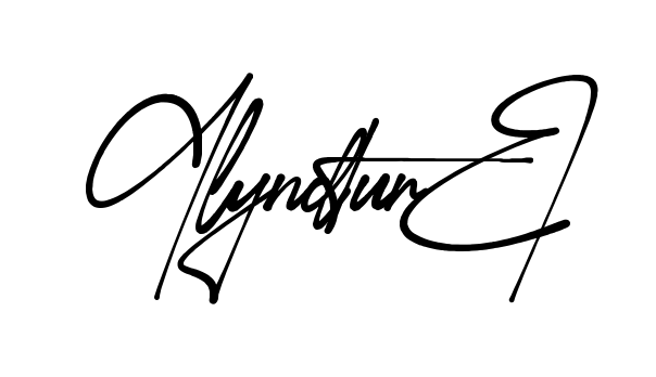 Glynda Signature signature without background preview