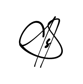 Gs S signature without background preview