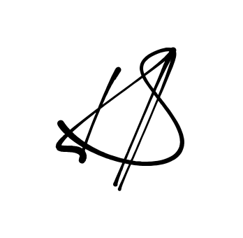 H S signature without background preview