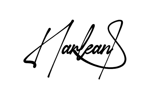 Harlean S signature without background preview