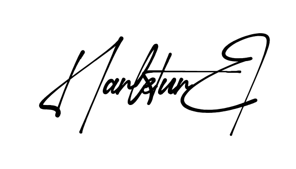 Harlean Signature signature without background preview