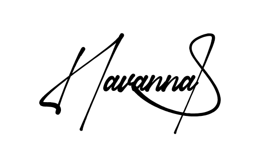 Havanna S signature without background preview
