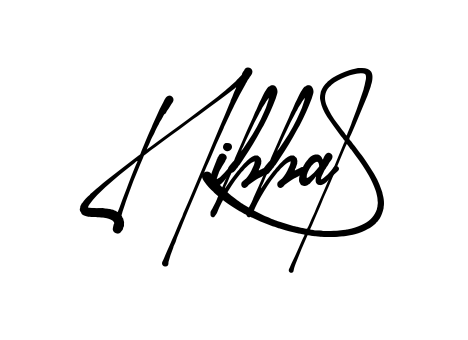 Hibba S signature without background preview