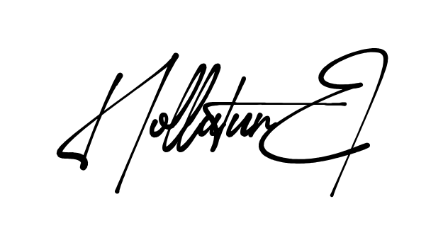 Hollace Signature signature without background preview