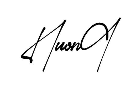 Huong signature without background preview