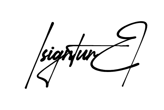 I Signature signature without background preview