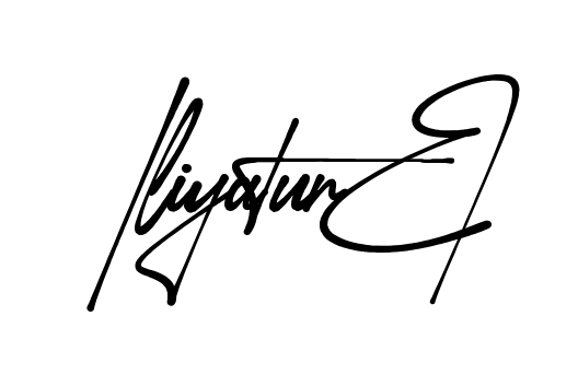 Iliyah Signature signature without background preview