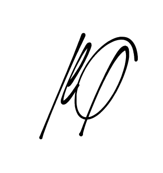 Ilo signature without background preview