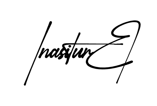 Ina Signature signature without background preview