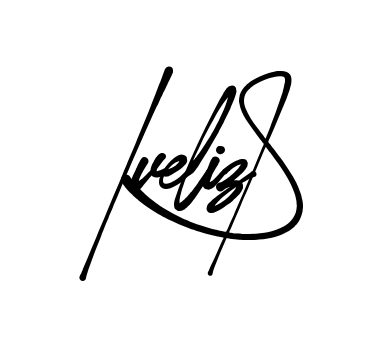 Iveliz S signature without background preview