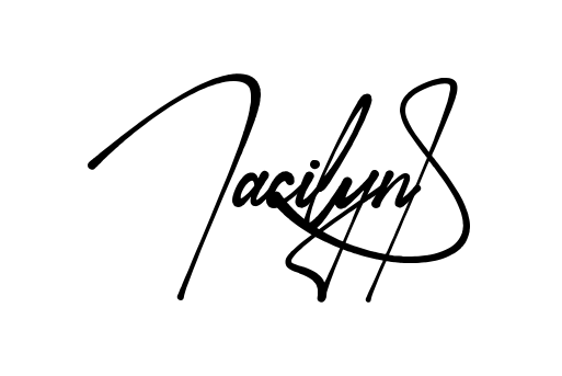 Jacilyn S signature without background preview