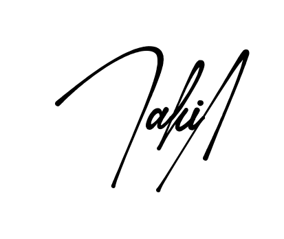 Jakia signature without background preview