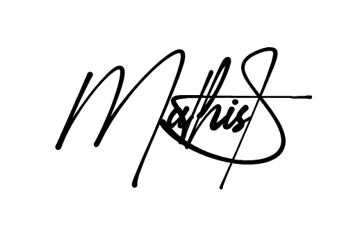 Mathis S signature without background preview