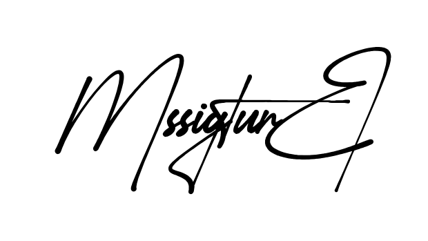 Ms Signature signature without background preview