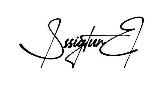 Ss Signature signature without background preview
