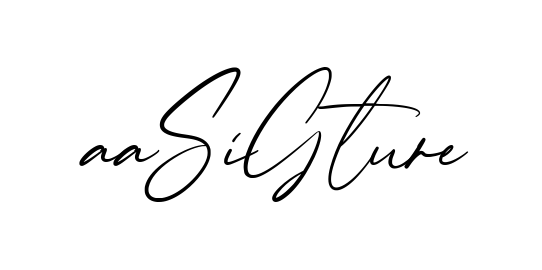 Aa Signature creative signature style in English